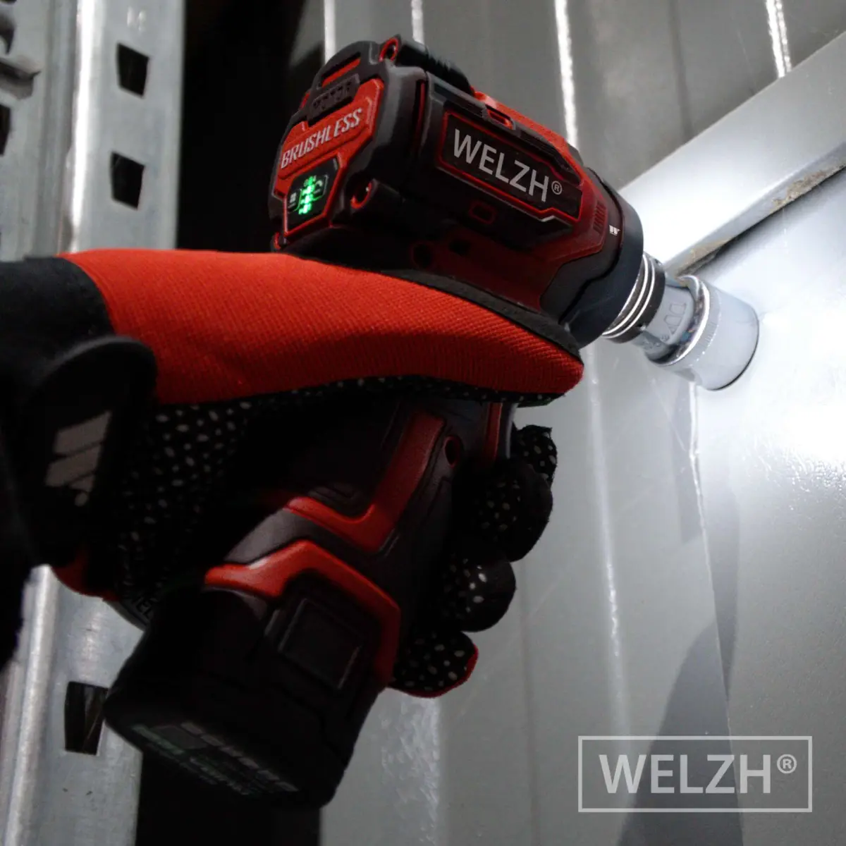 E-Beast? Mini Compact Cordless Brushless Impact Driver Wrench 1/2'dr; 360NM - Image 4