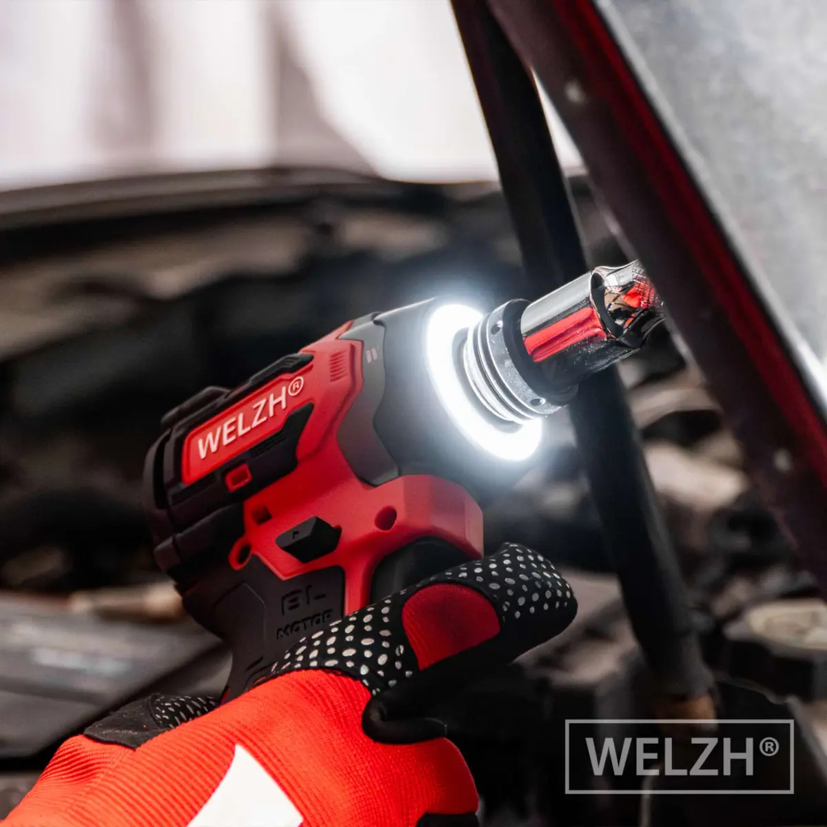 E-Beast? Mini Compact Cordless Brushless Impact Driver Wrench 1/2'dr; 360NM - Image 5