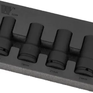 Deep Impact Socket Set, 4-Piece Set 3/4'' dr 17,19,21,24 mm