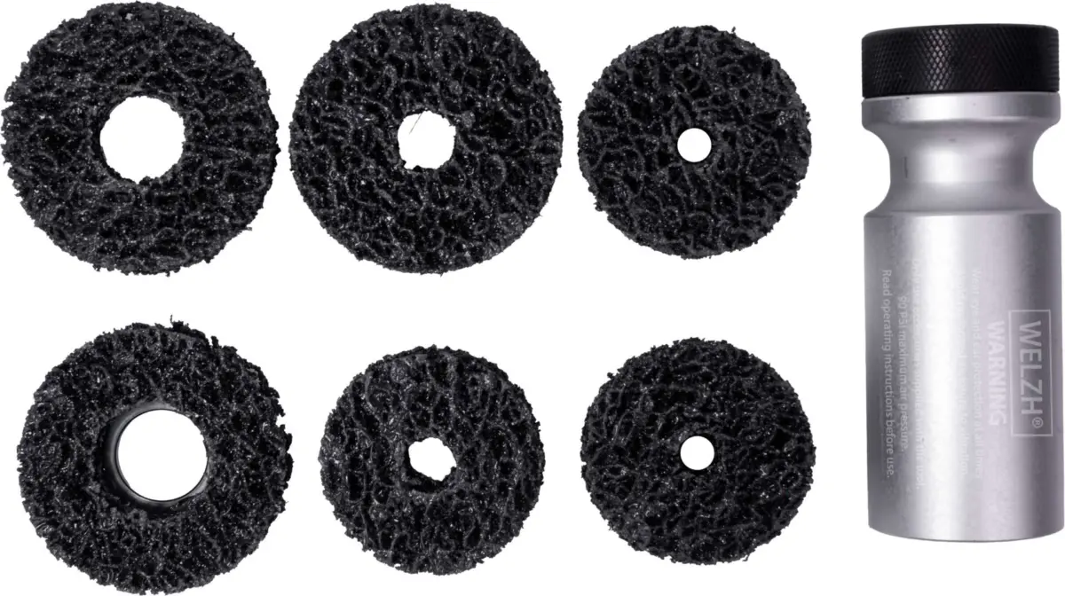 7-Piece Stud Cleaning and Grinding Kit For HGV Wheel Hubs - Image 2