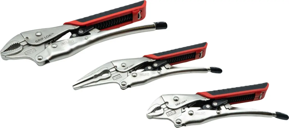 3-Piece Automatic Grip-Lok? Locking Plier Set ; - Image 2