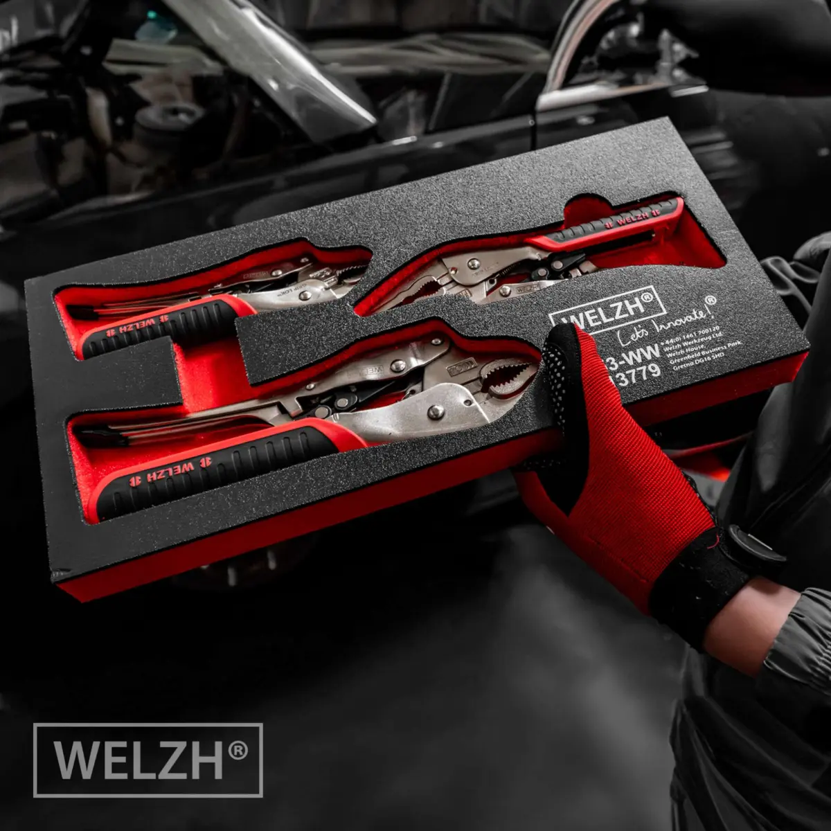 3-Piece Automatic Grip-Lok? Locking Plier Set ; - Image 9