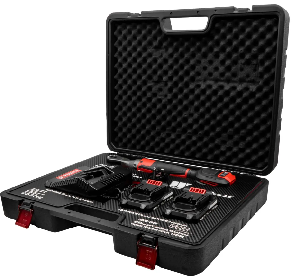E-Beast? Cordless Brushless Impact Ratchet 3/8'dr; 125NM - Image 2