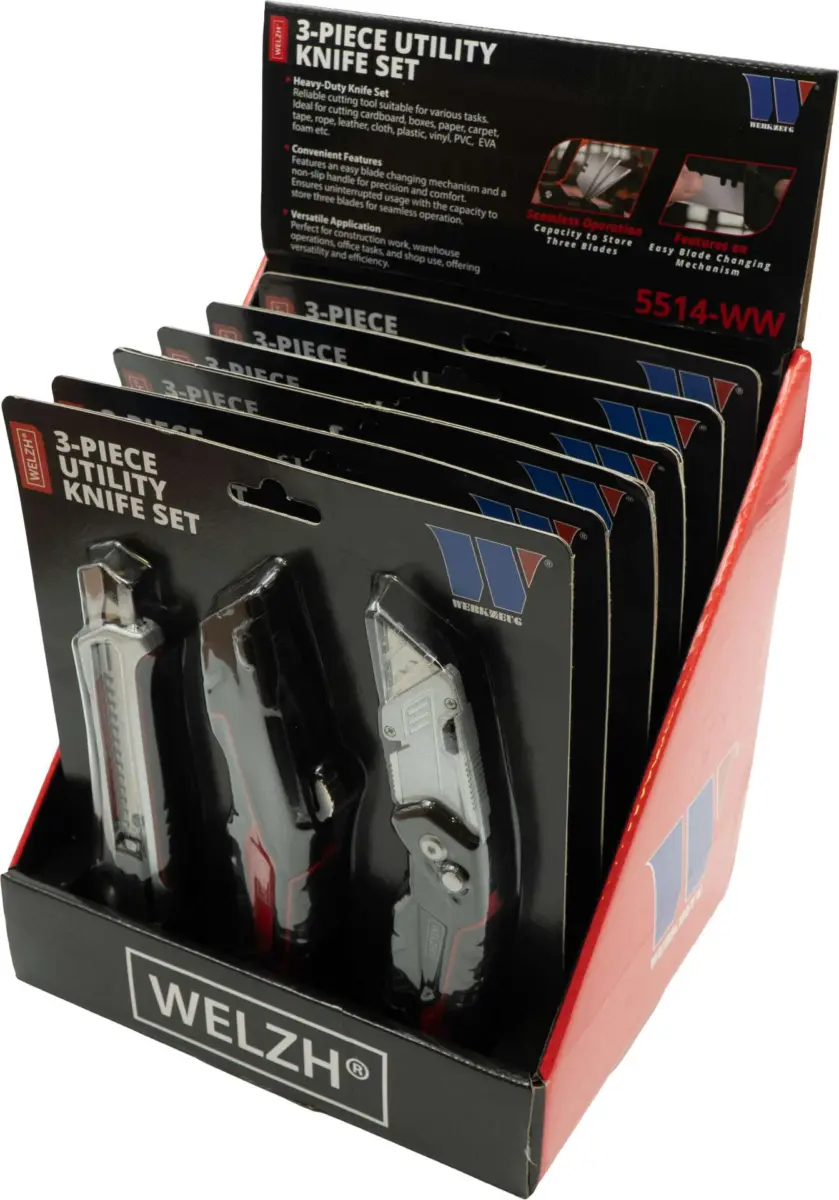 3-Piece Utility Knife Set - Image 2