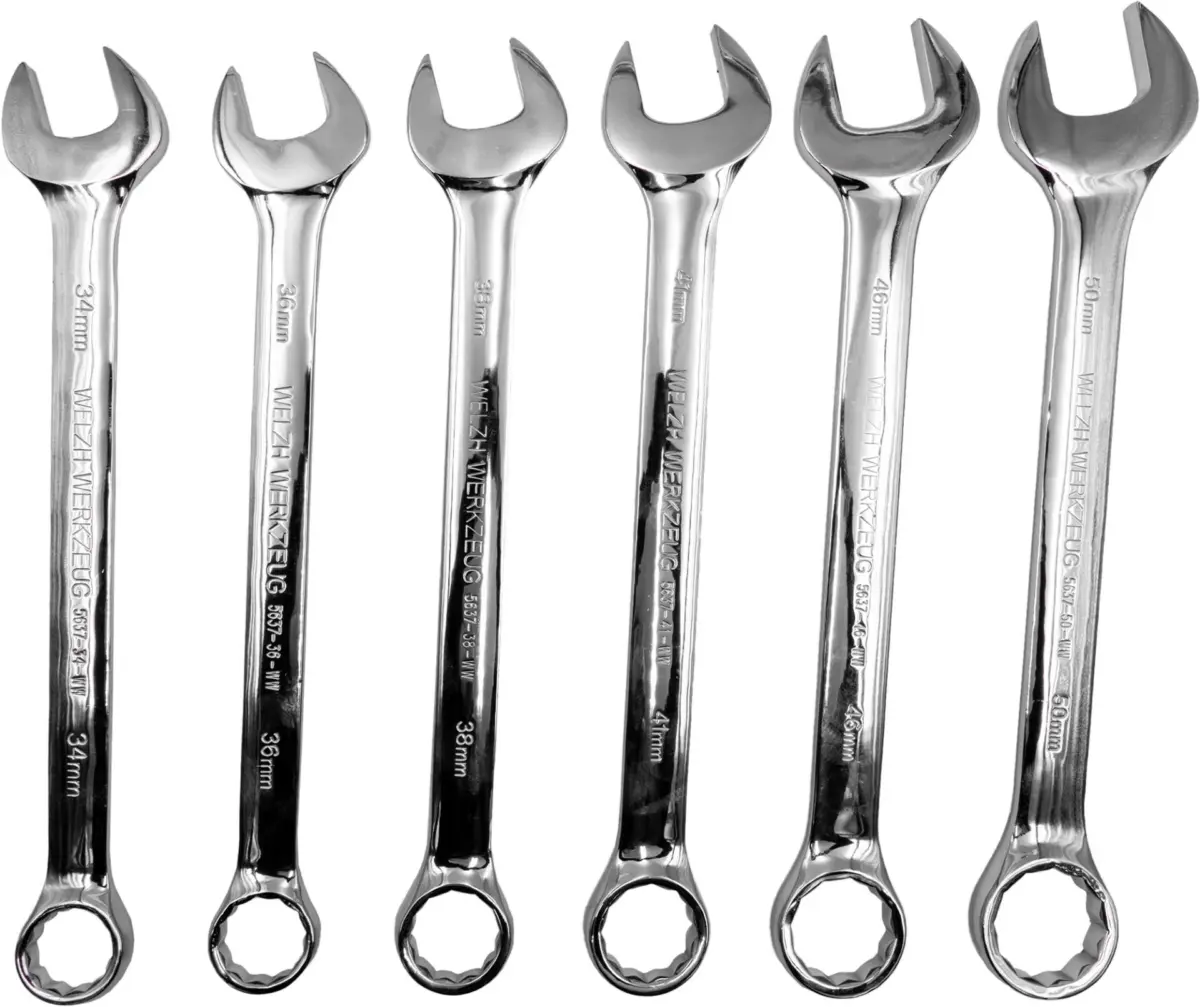 Combination Spanner Set; Xtra Large, 34-50 mm - Image 2