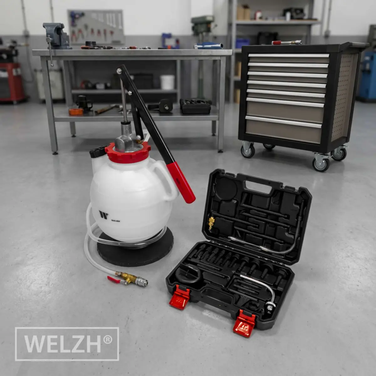 Automatic Gearbox Filler 8-Ltr; Including 26-Piece Adaptor Kit - Image 13