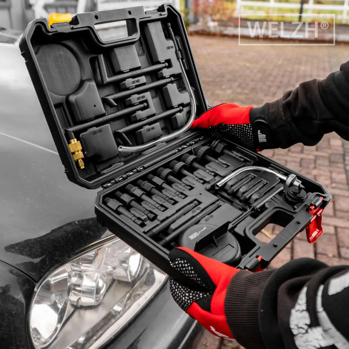 Automatic Gearbox Filler 8-Ltr; Including 26-Piece Adaptor Kit - Image 7