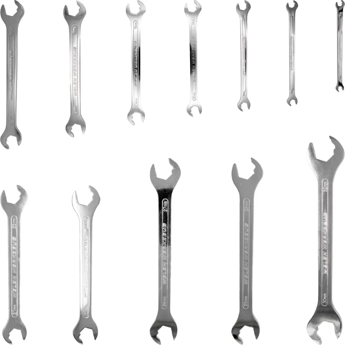 Super Ultra Thin 12-Piece''LOK-TYP'' Spanner Set 6-32-mm - Image 2