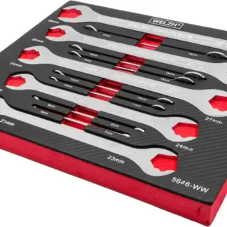 Super Ultra Thin 12-Piece''LOK-TYP'' Spanner Set 6-32-mm