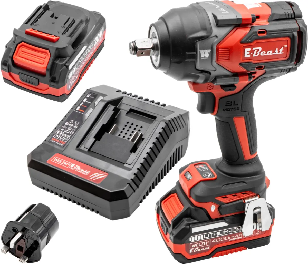 E-Beast? Cordless Brushless Impact Wrench1/2'd; 1350NM - Image 3