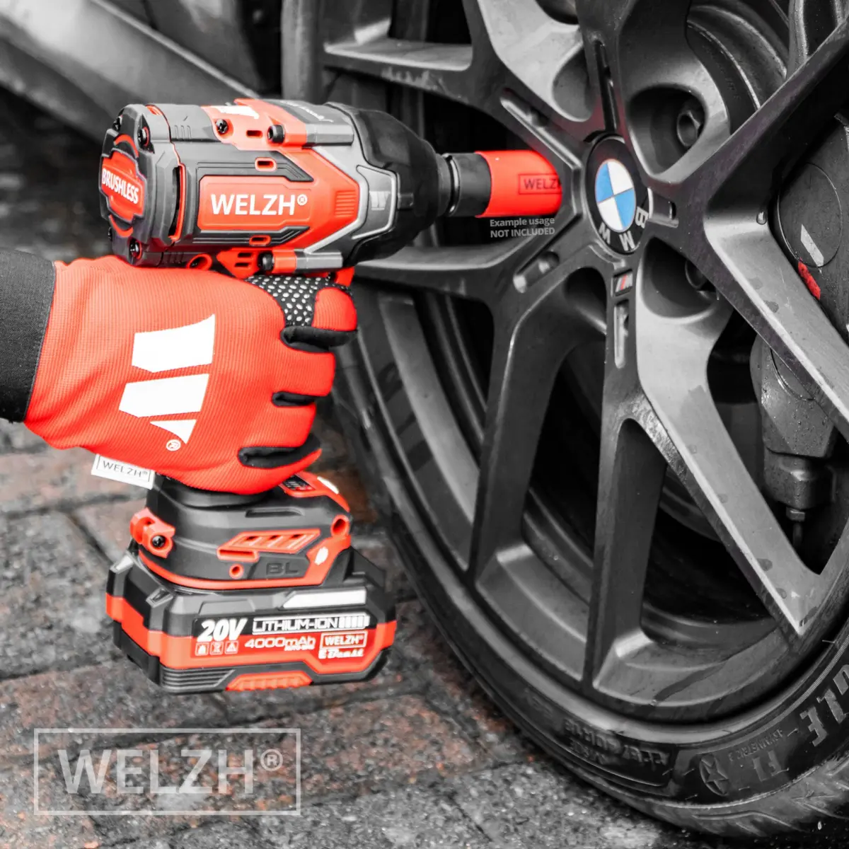 E-Beast? Cordless Brushless Impact Wrench1/2'd; 1350NM - Image 5