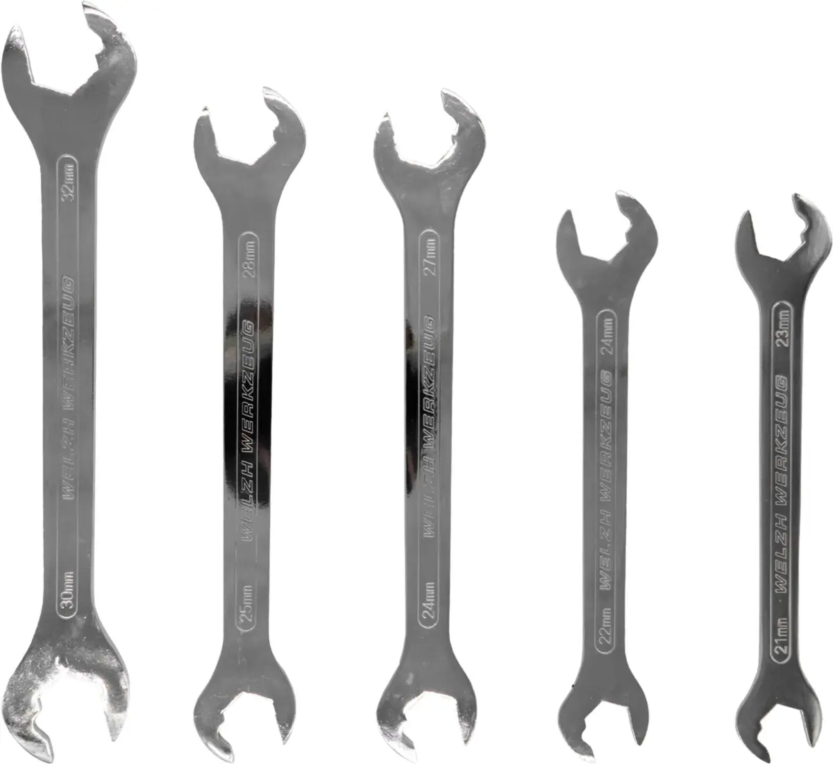 Super Ultra Thin 5-Piece''LOK-TYP'' Spanner Set 21-32-mm - Image 2