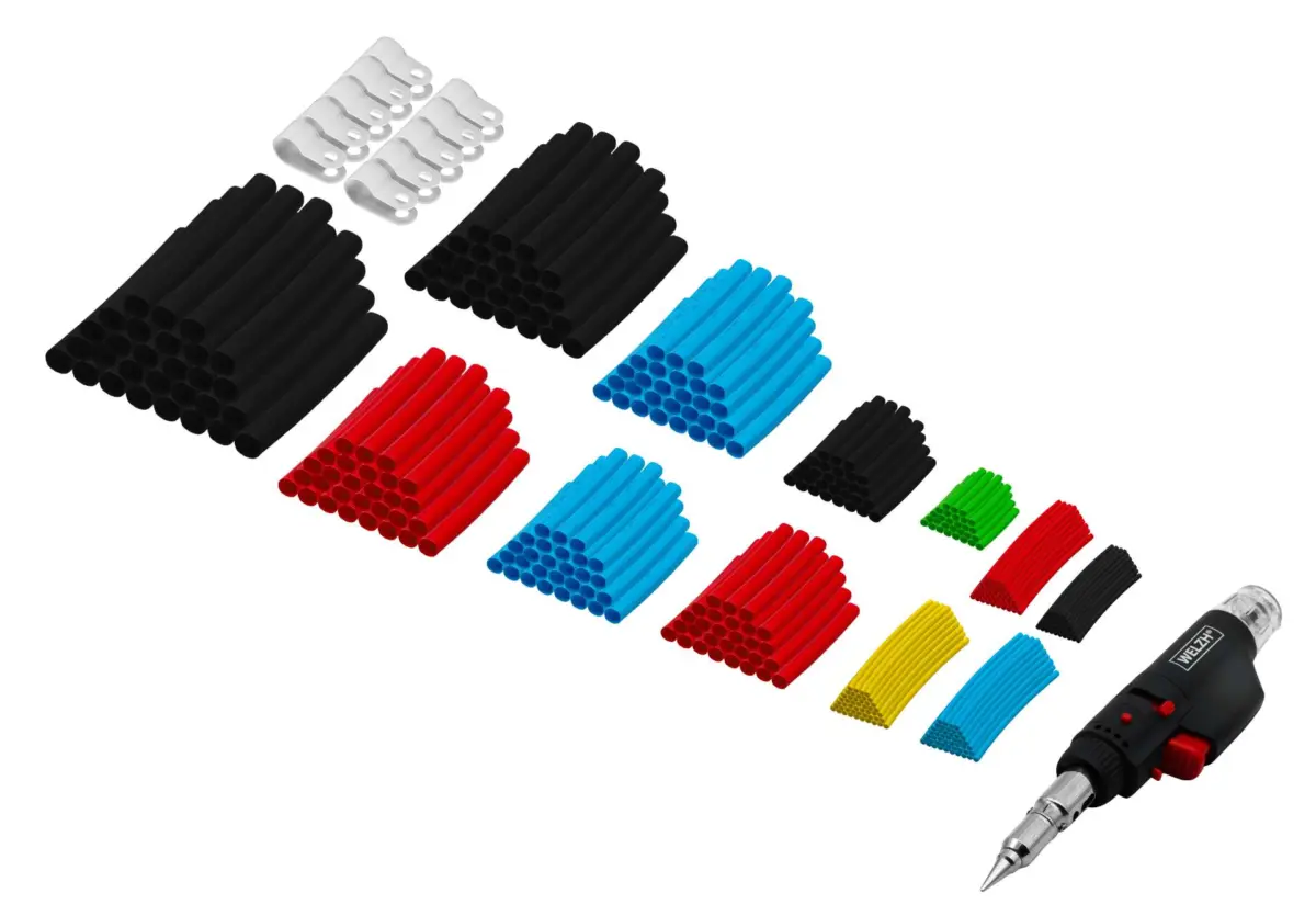 Micro Gas Torch With 491-Piece Heat Shrink Kit - Image 2
