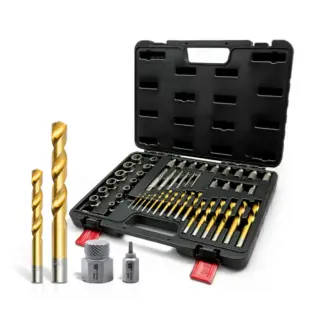 49-Piece Master Screw,Stud & Nut Extraction Kit
