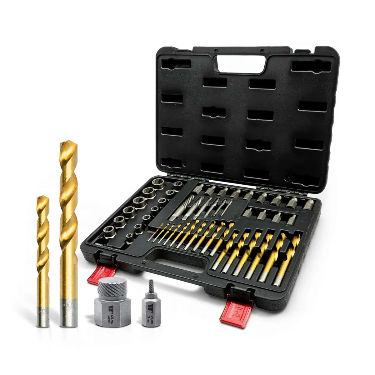 49-Piece Master Screw,Stud & Nut Extraction Kit