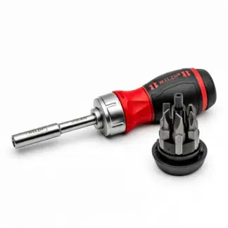 Screw-Mate?; 6-in-1 Stubby Ratcheting Screwdriver