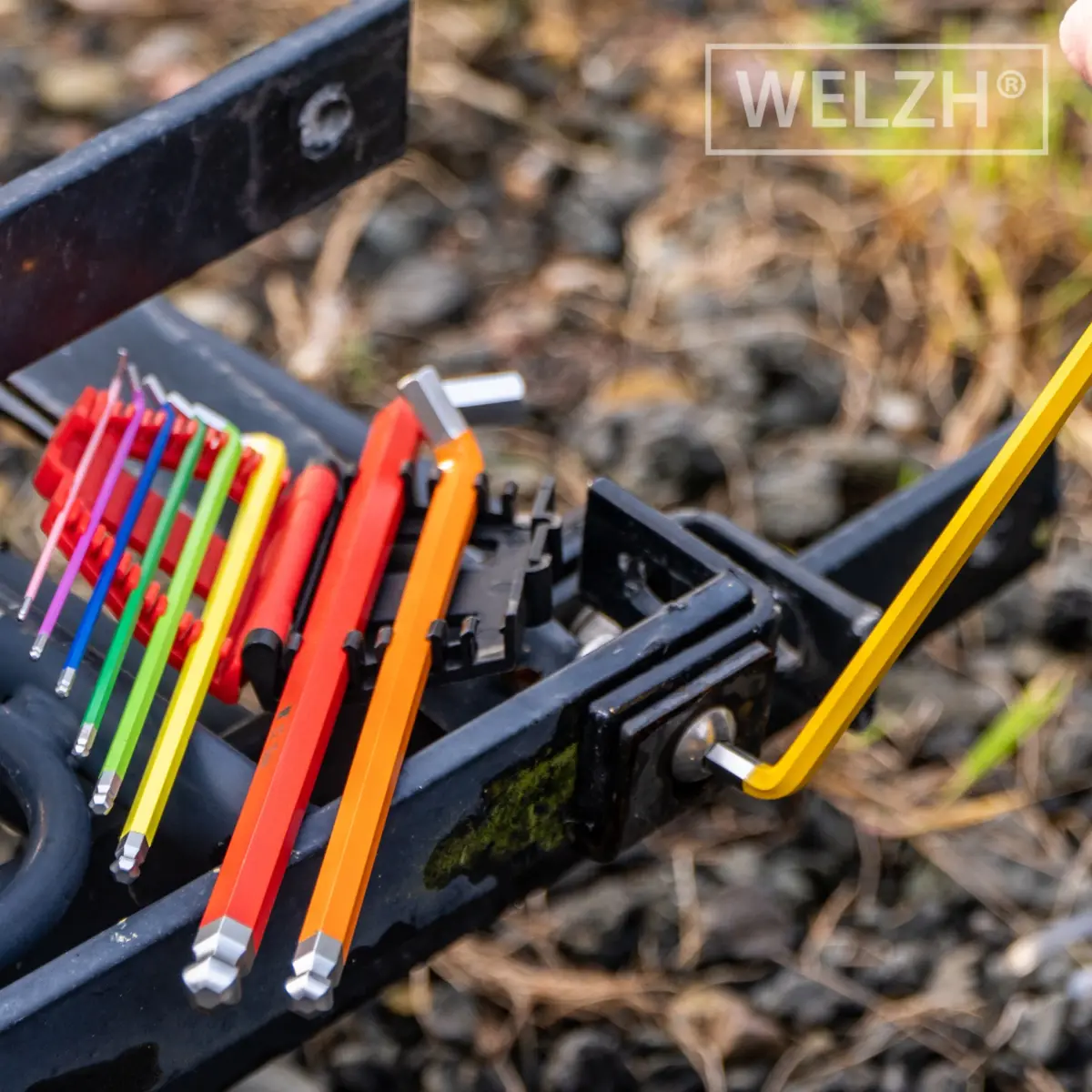 9-Piece Extra Long Angled Stubby Head Hex Keys - Image 7