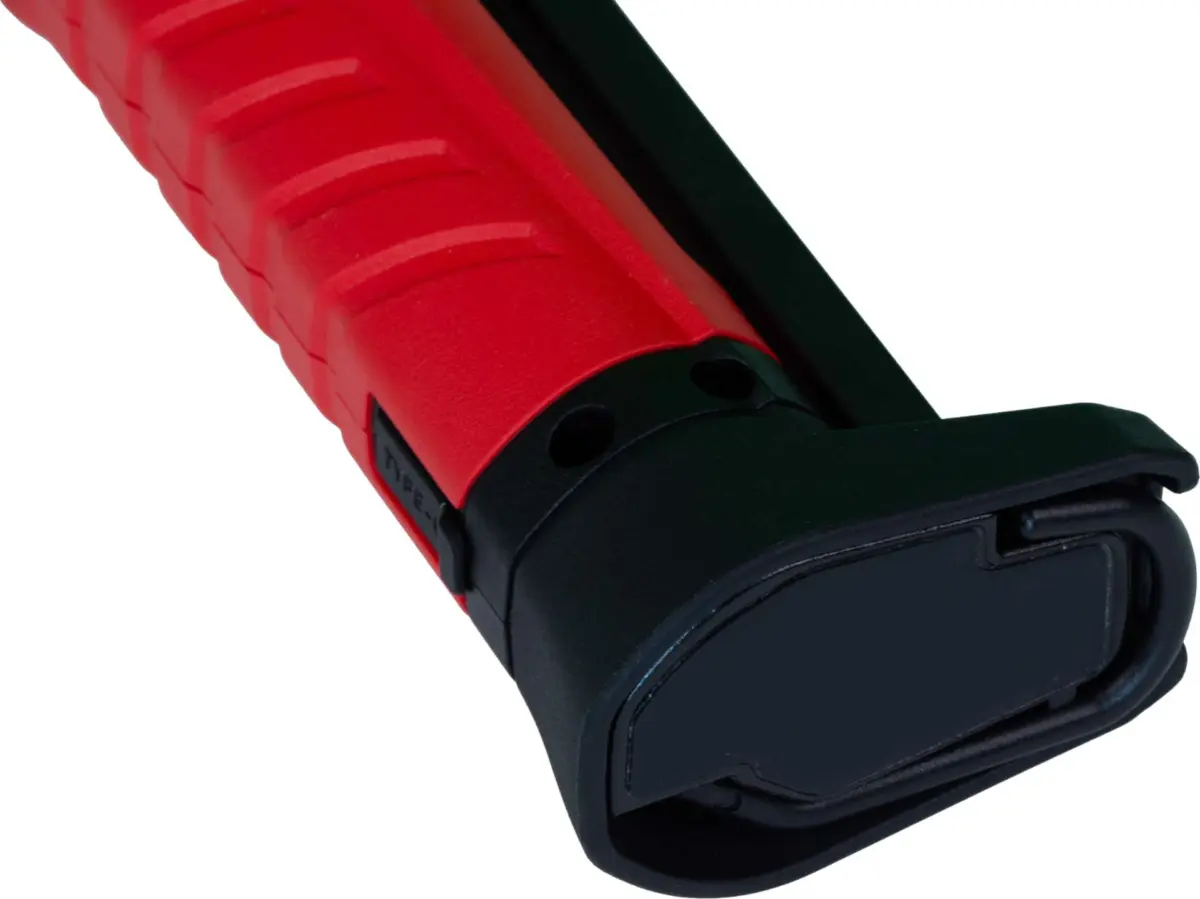 Slim Line Multi-Adjustable Rechargeable Inspection Work Light (RED) - Image 2
