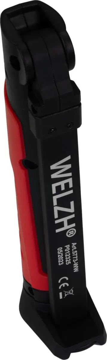 Slim Line Multi-Adjustable Rechargeable Inspection Work Light (RED) - Image 4