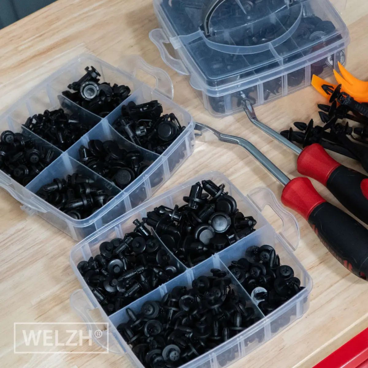 Trim Clip Assortment; 635-Pieces - Image 5