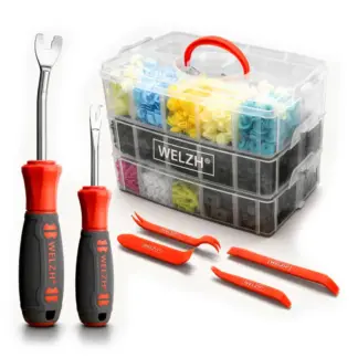 Trim Clip Master Assortment; 2100-Pieces