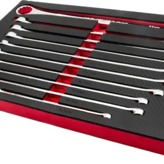 10-Piece Spanner Set; Aviation Type, Double Ring, 8-33 mm (Master Set)