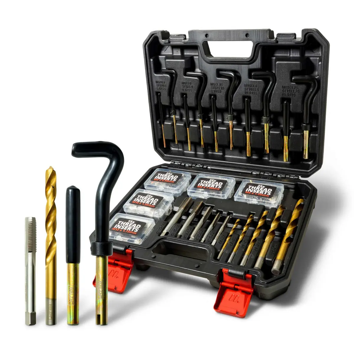 135-Piece Thread Repair Set; M5-M12