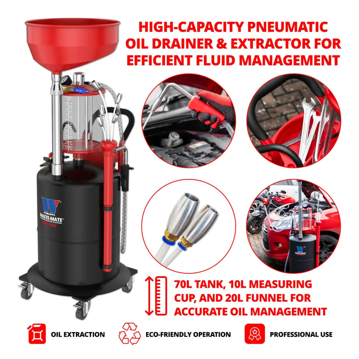 Waste Mate?; Pneumatic Oil Drainer & Extractor - Image 2