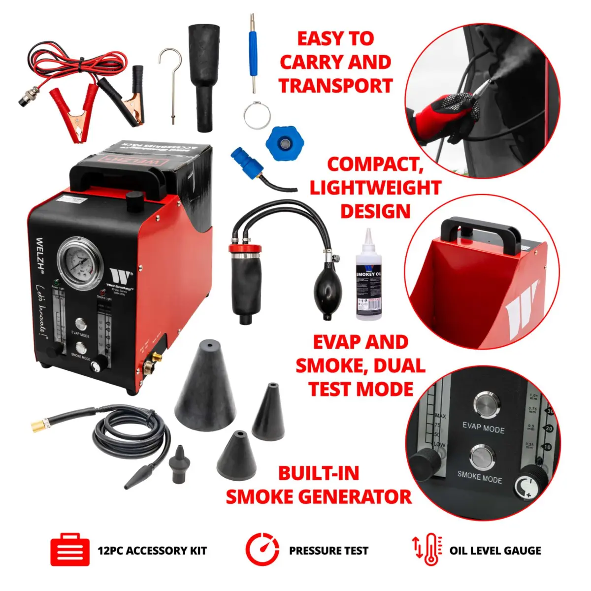 Mini Smokey ''Mate'' E-VAP Diagnostic Leak Detector Machine - Image 3