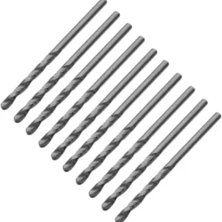 Drill Bit Set; HSS Fully Ground,2-mm 10-Pieces