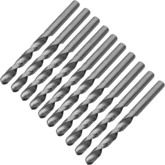 Drill Bit Set; HSS Fully Ground,4.5-mm 10-Pieces