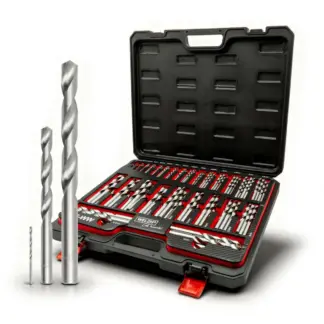 Drill Bit Set; HSS Fully Ground, 230-Piece Set