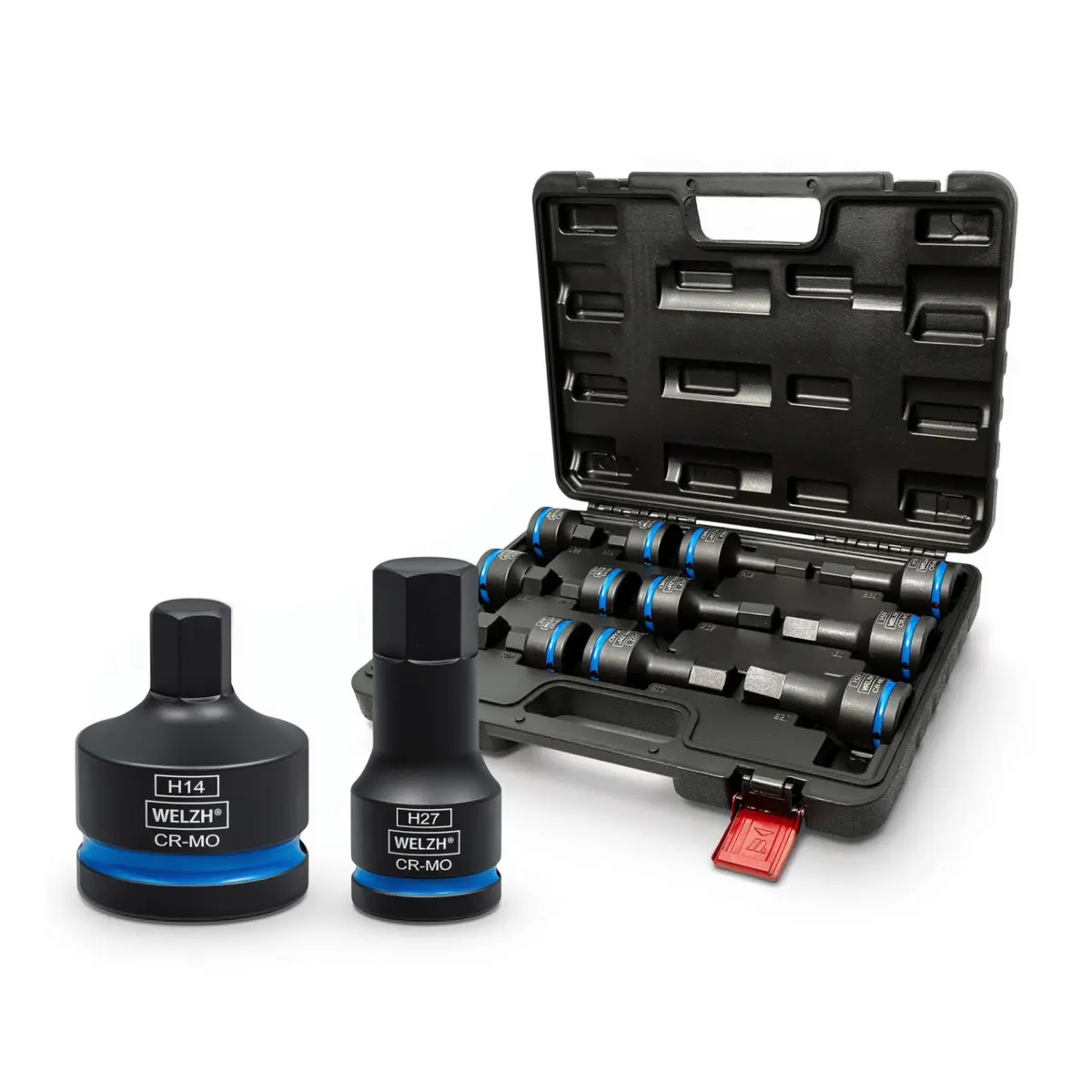 12-Piece Impact Hex, 3/4''dr H14-H27
