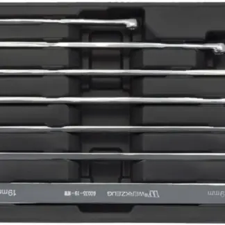 7-Piece Aviation Ratchet Spanner Set; Ring & Ratchet, 8-19mm