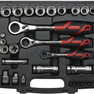 Socket Set; Go-Through, 1/4'', 3/8'', 1/2''