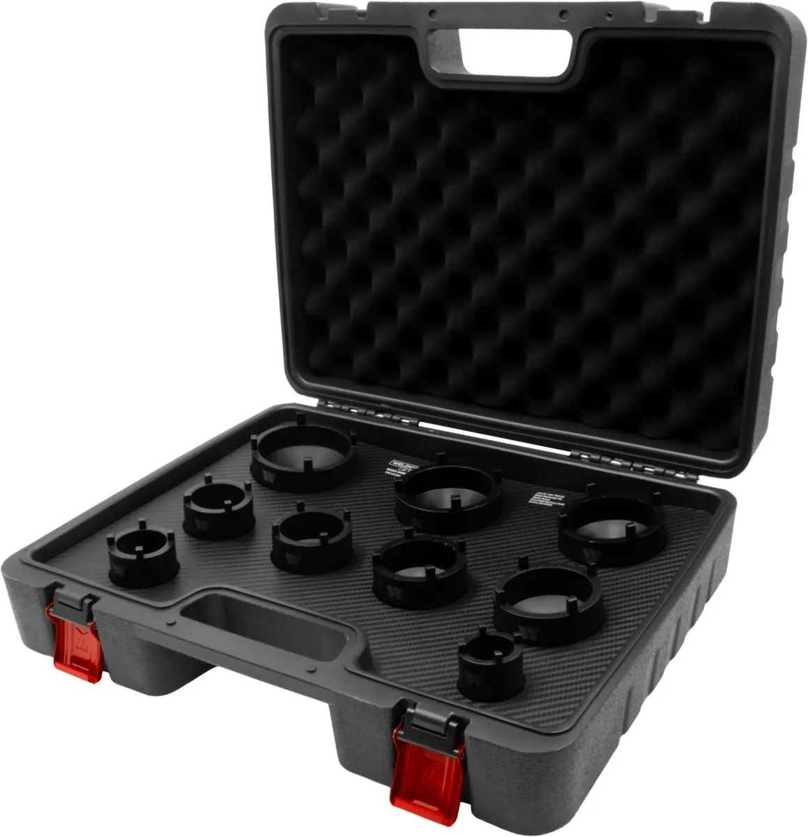9-Piece Groove Nut Socket Set