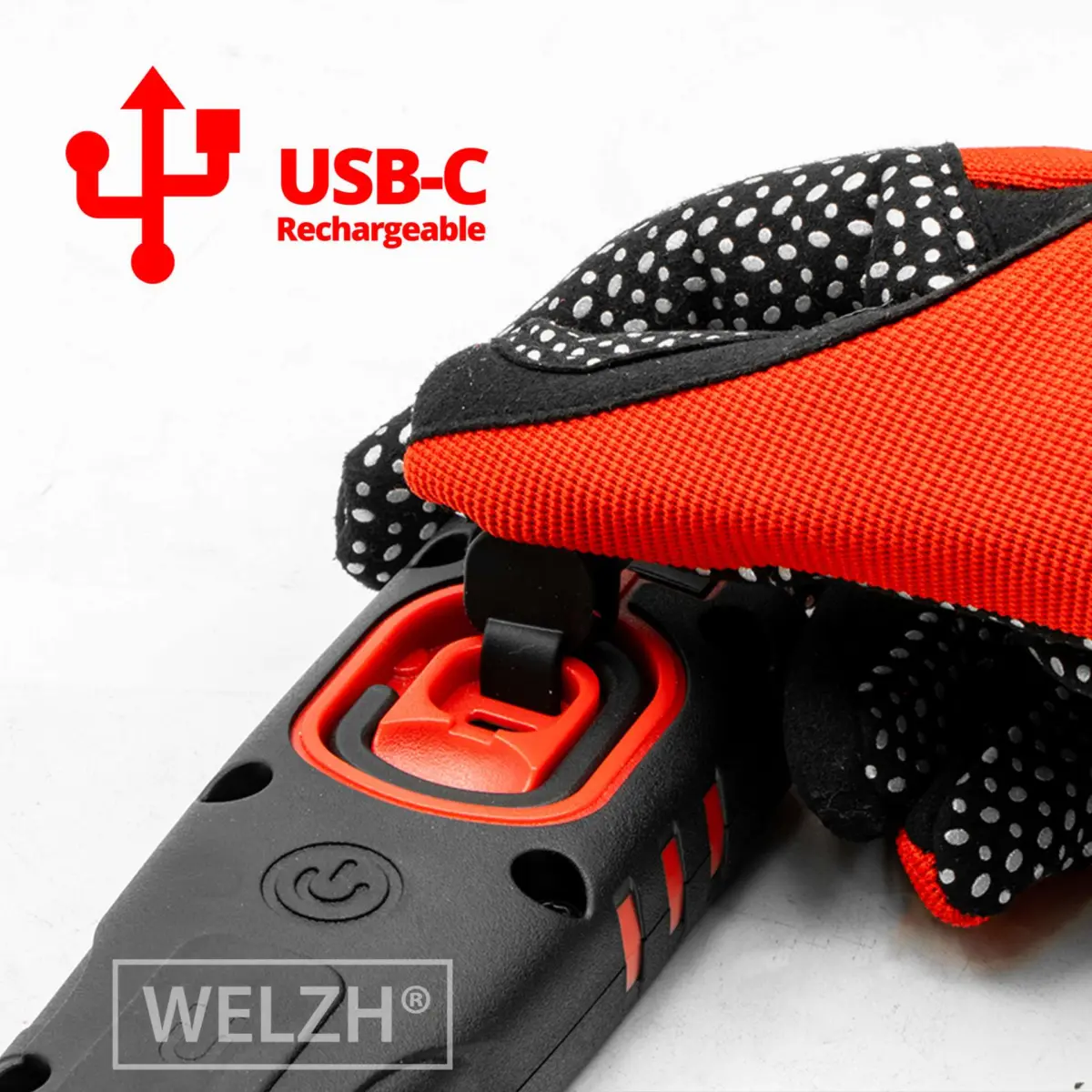 Rechargeable Inspection Cob Lamp; Mini-Sirius Range (Red) - Image 5