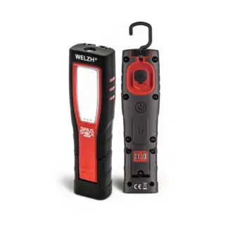 Rechargeable Inspection Cob Lamp; Mini-Sirius Range (Red)