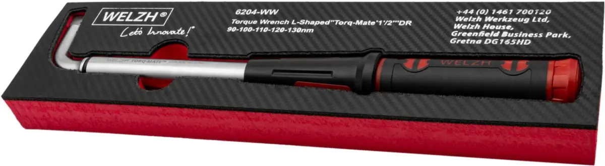 Torque Wrench L-Shaped ''Torq-Mate' 1'/2'''DR 90-100-110-120-130nm