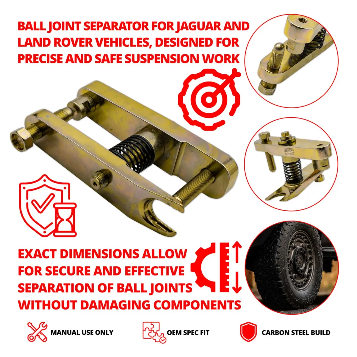 Ball-Joint Separator; For Use on Land Rover & Jaguar - Image 2