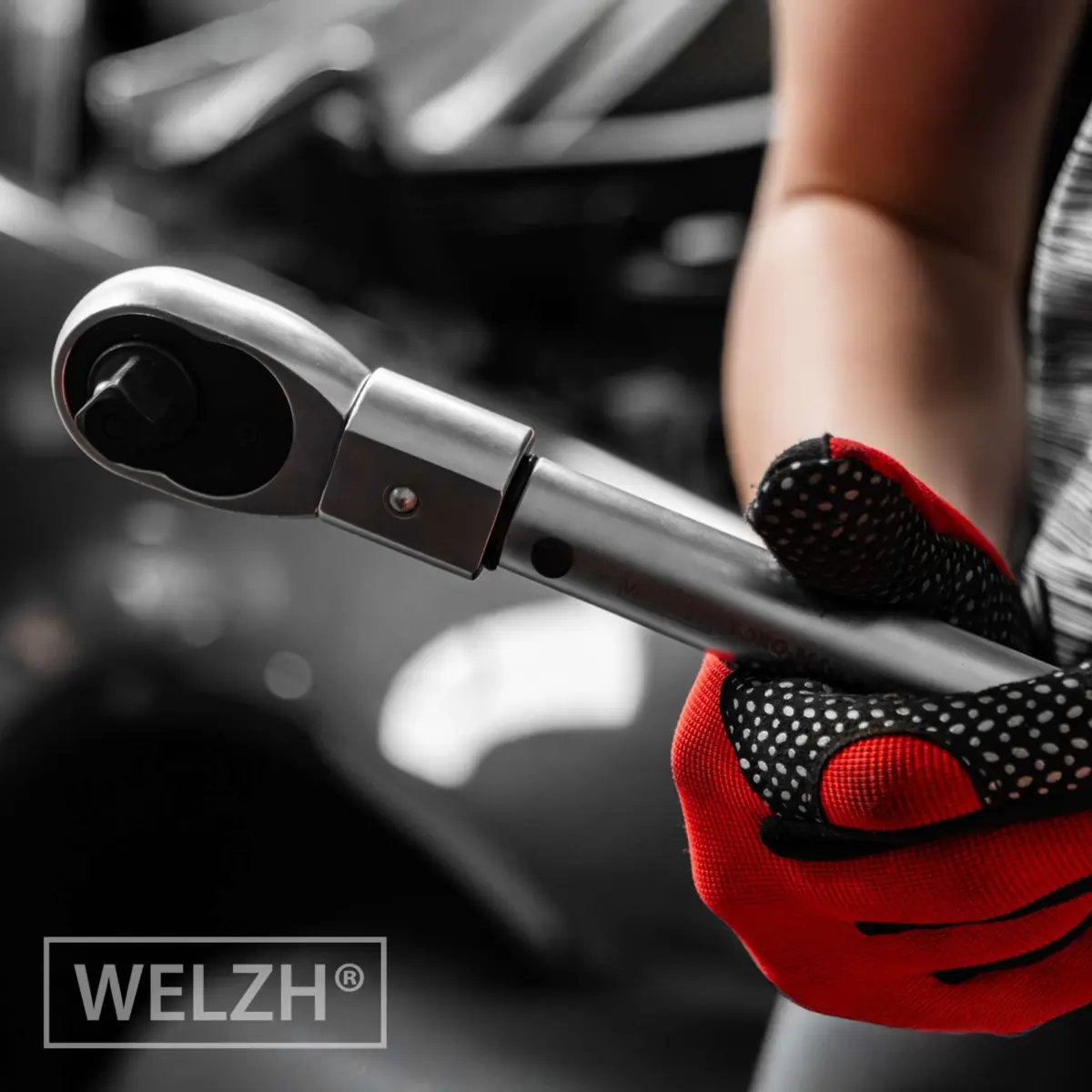 Torque Wrench ''Torq-Mate' 1/2''dr Interchangeable Head 11-Piece Set - Image 6