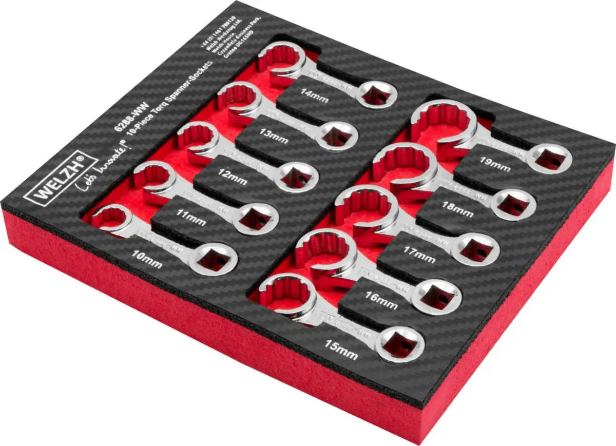 10-Piece Torq Spanner-Sockets