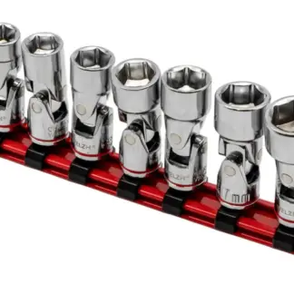 Socket Set,10-Piece 3/8"dr Universal Flexi Socket Set 10-19mm
