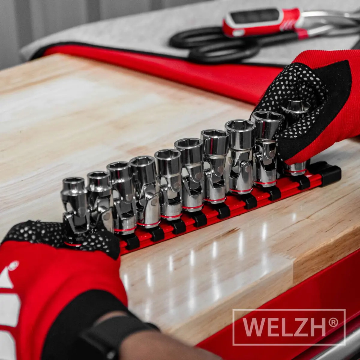 Socket Set,10-Piece 3/8"dr Universal Flexi Socket Set 10-19mm - Image 6