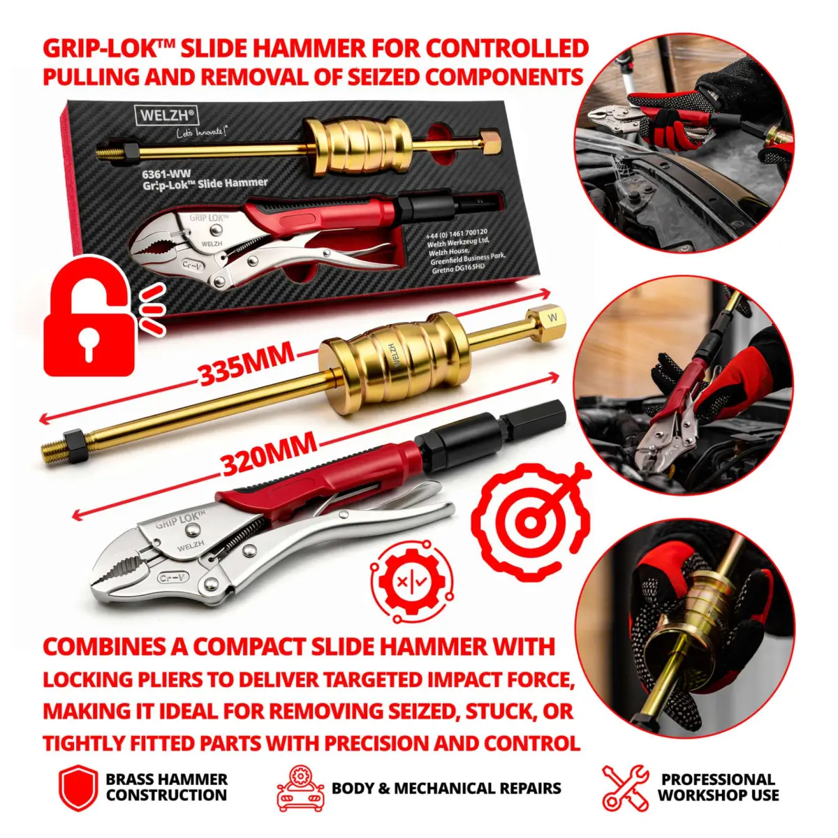 Grip-Lok? Slide Hammer; - Image 2