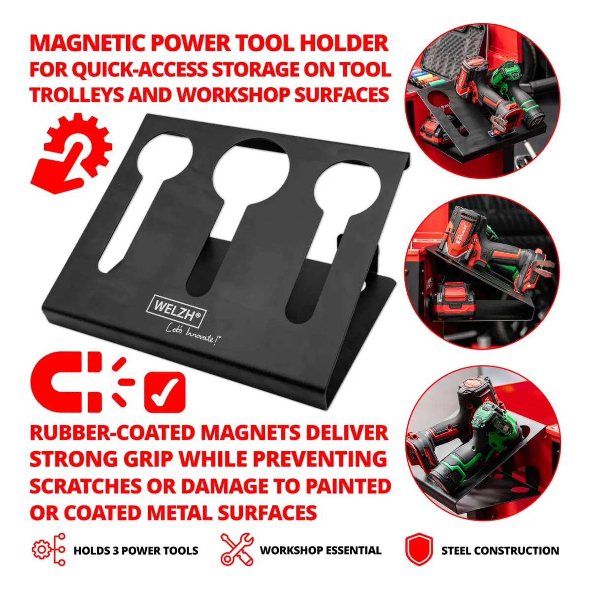 Magnetic Power Tool Holder - Image 2