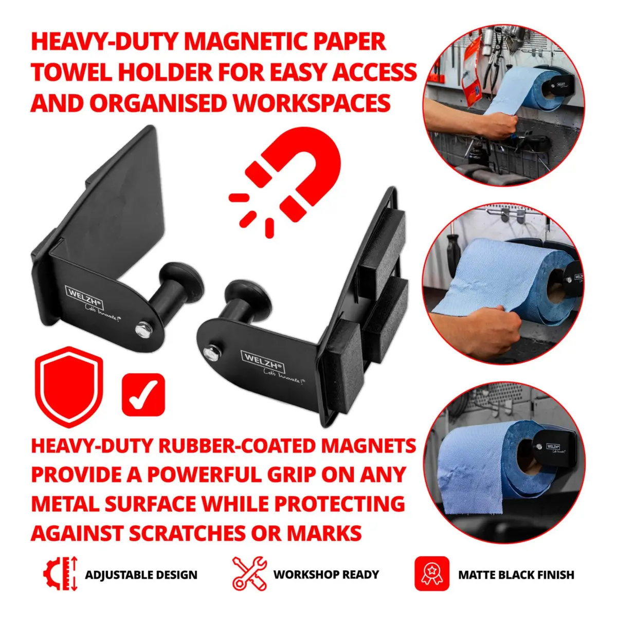 Magnetic Paper Towel Holder - Image 2