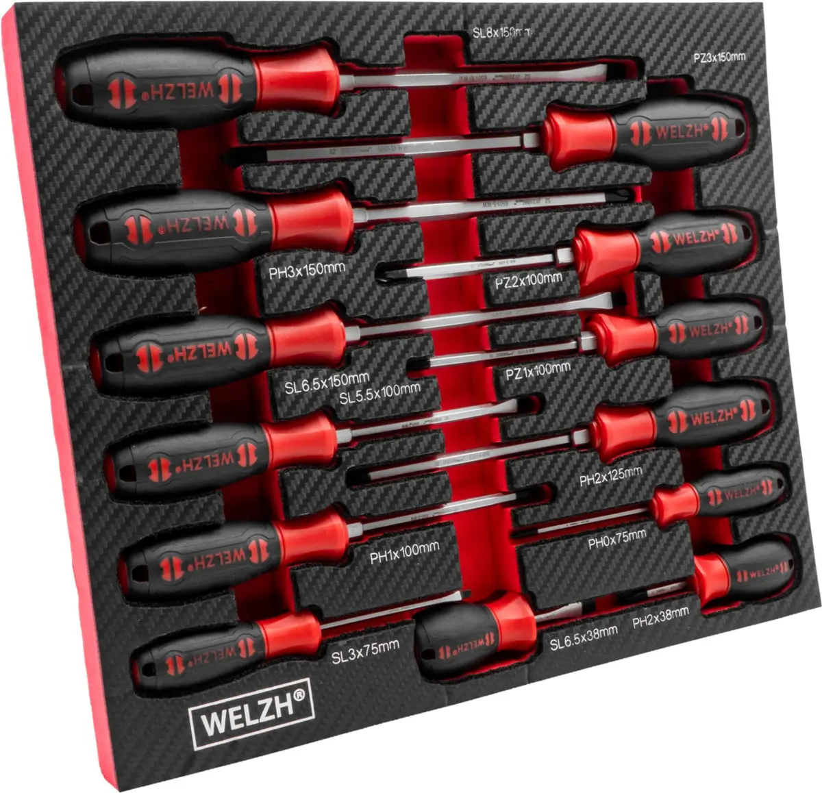Screw-Mate?; 13-Piece Professional Screwdriver Set - Image 2