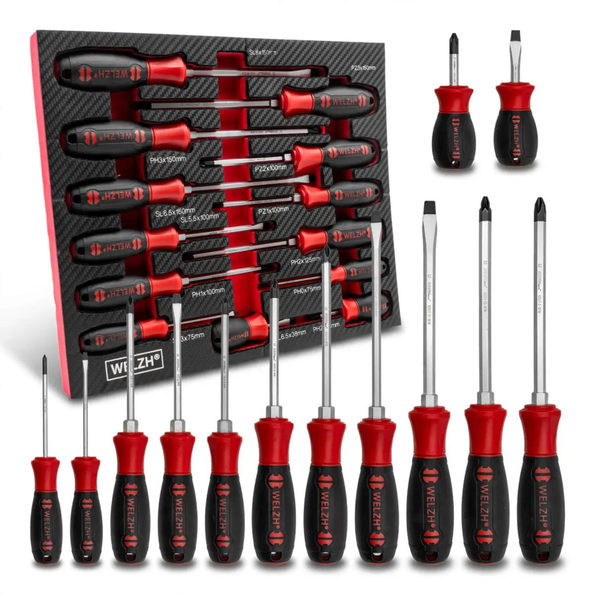 Screw-Mate?; 13-Piece Professional Screwdriver Set