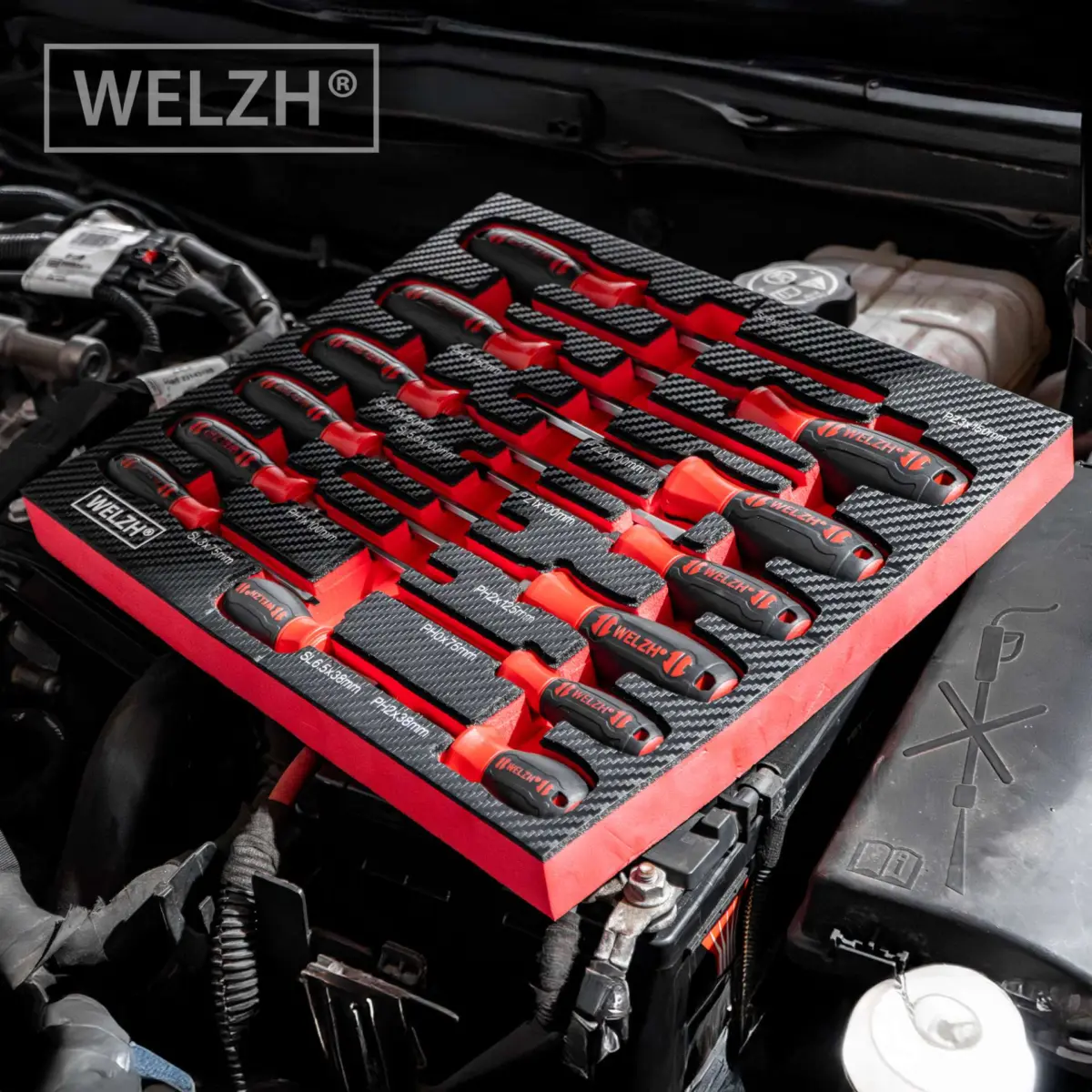 Screw-Mate?; 13-Piece Professional Screwdriver Set - Image 9